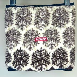 Supreme Snowflake Neck Gaiter (Tan)